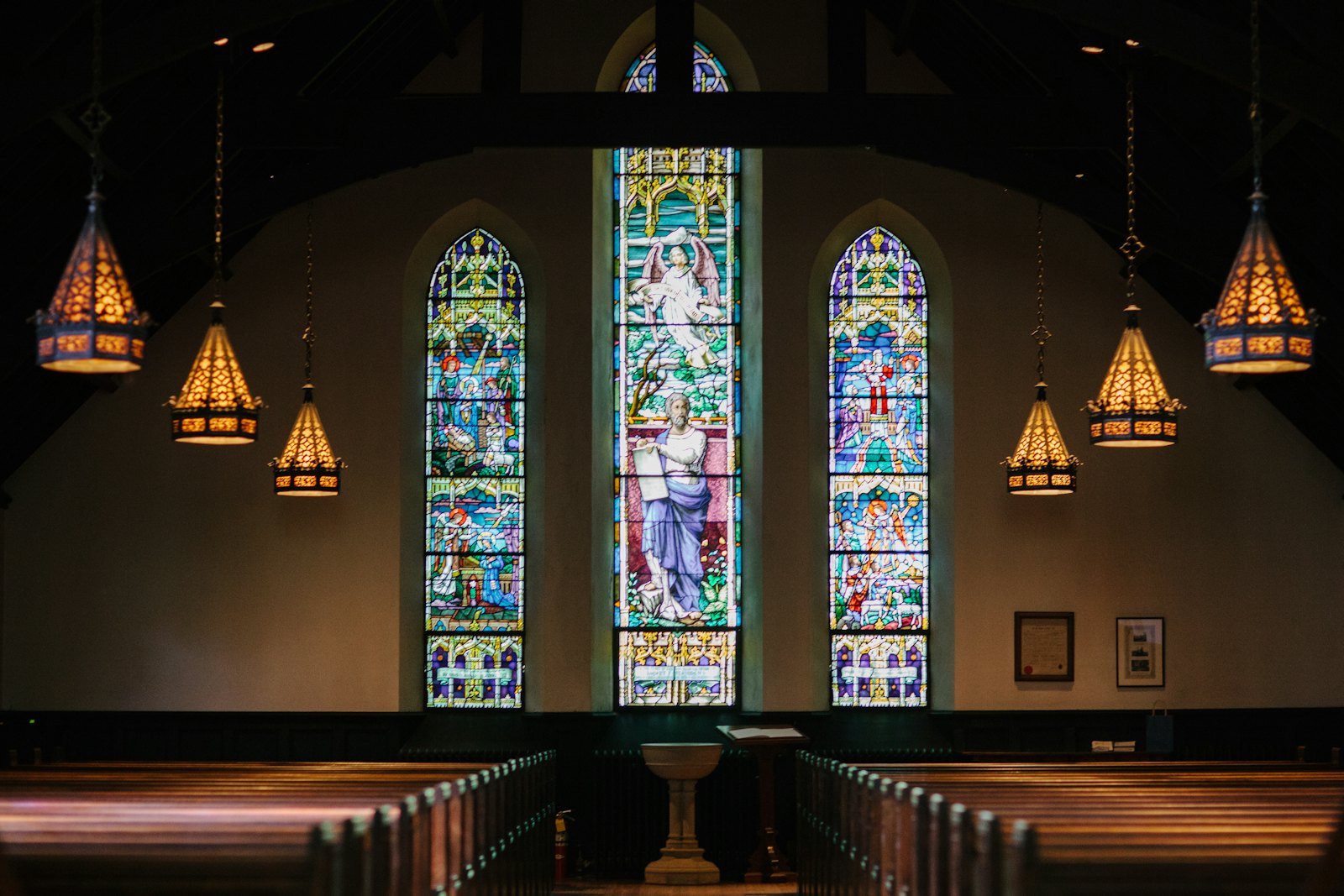 Inside the sanctuary